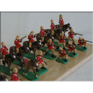Foto 2 Fanteria Britannica  a cavallo Guerre Zulù