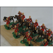 Foto 3 Fanteria Britannica  a cavallo Guerre Zulù